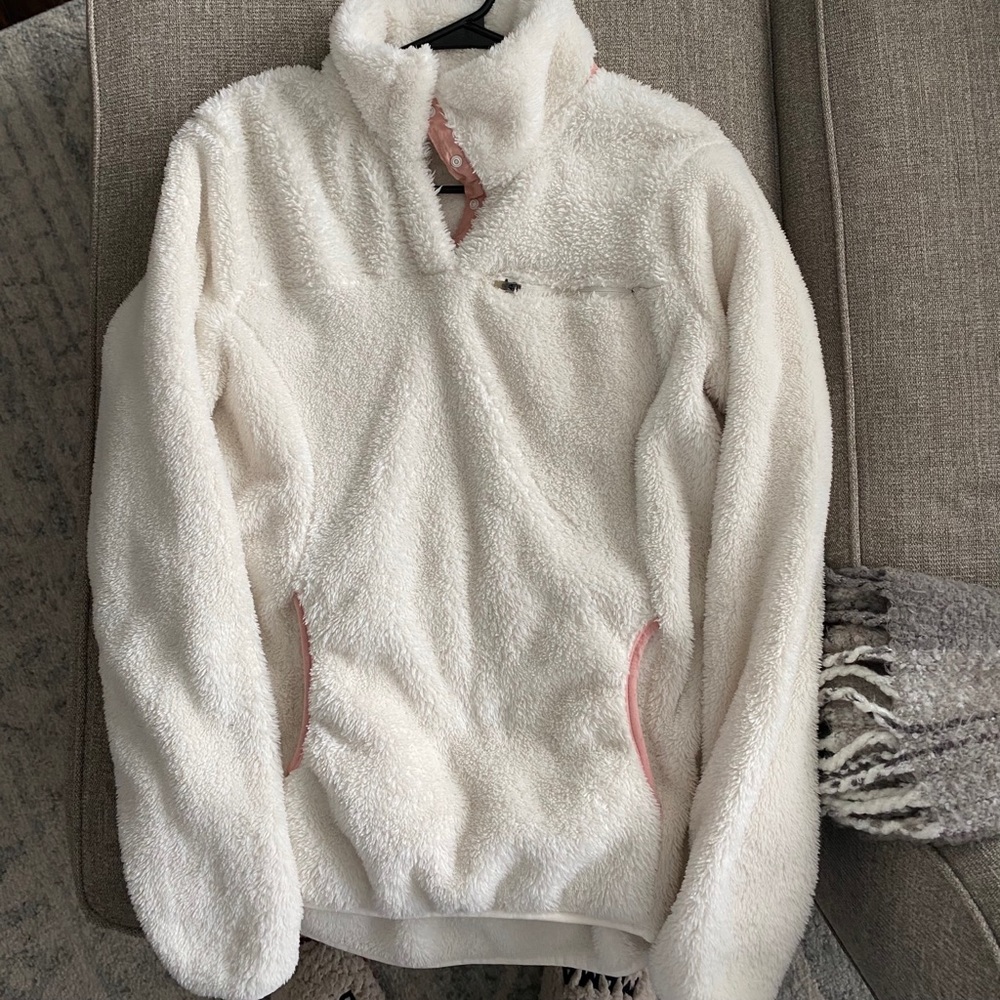 Eddie Bauer pull over jacket